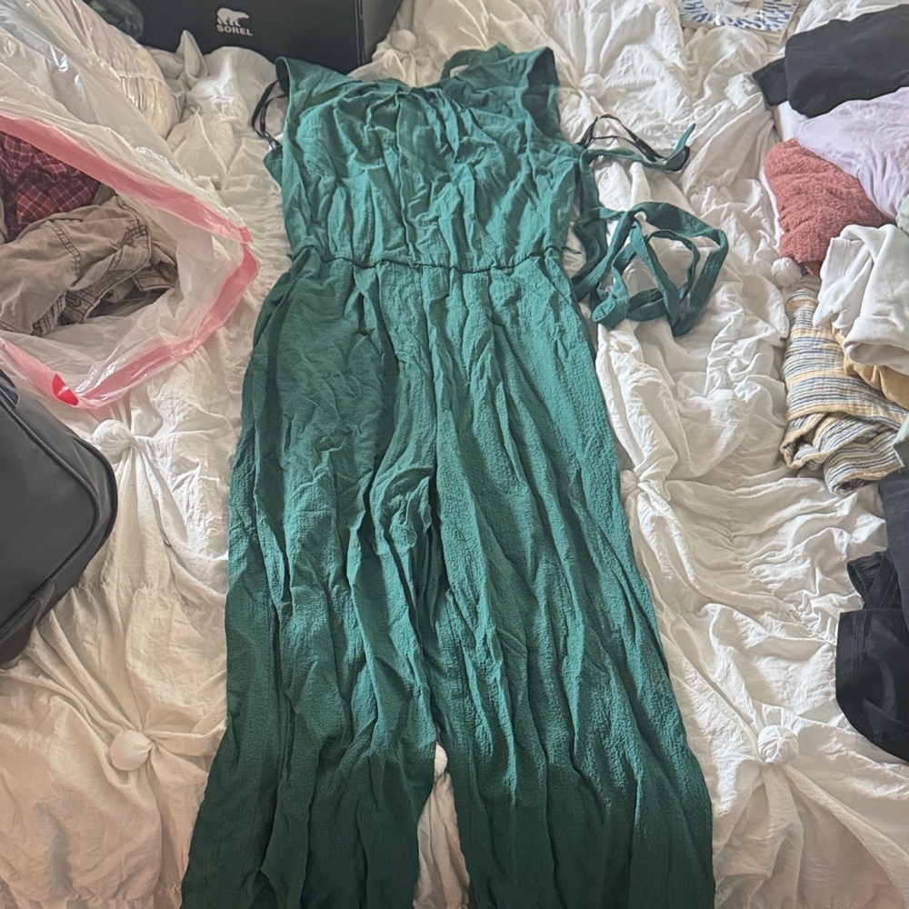 Calvin Klein Green Jumpsuit